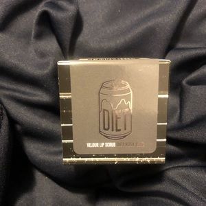 NEW velour lip scrub in diet root beer